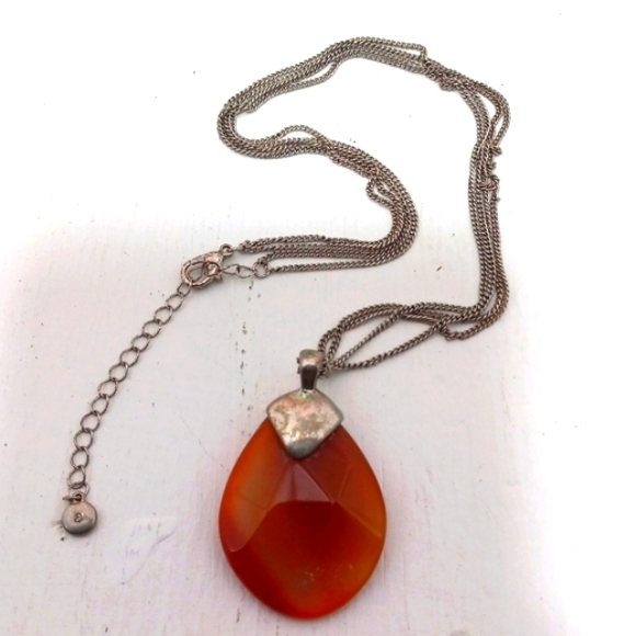 G-23 VINTAGE COSTUME ORANGE TONED JEWELRY LOT - Picture 2 of 10